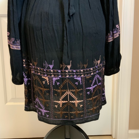 NEW Free People Rhiannon Embroidered Dress, small - Picture 8 of 11